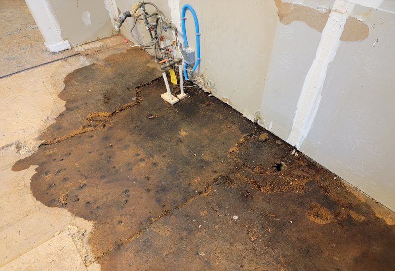 Waterproofing a leaky basement in Gaithersburg, MD